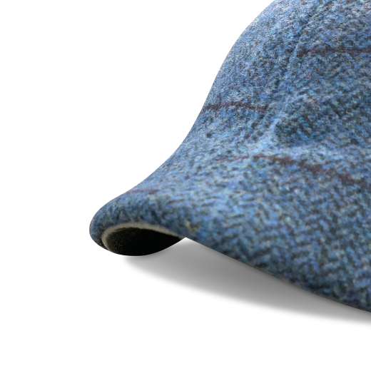 The Bourbon Boston Scally Cap - Royal Rye Plaid