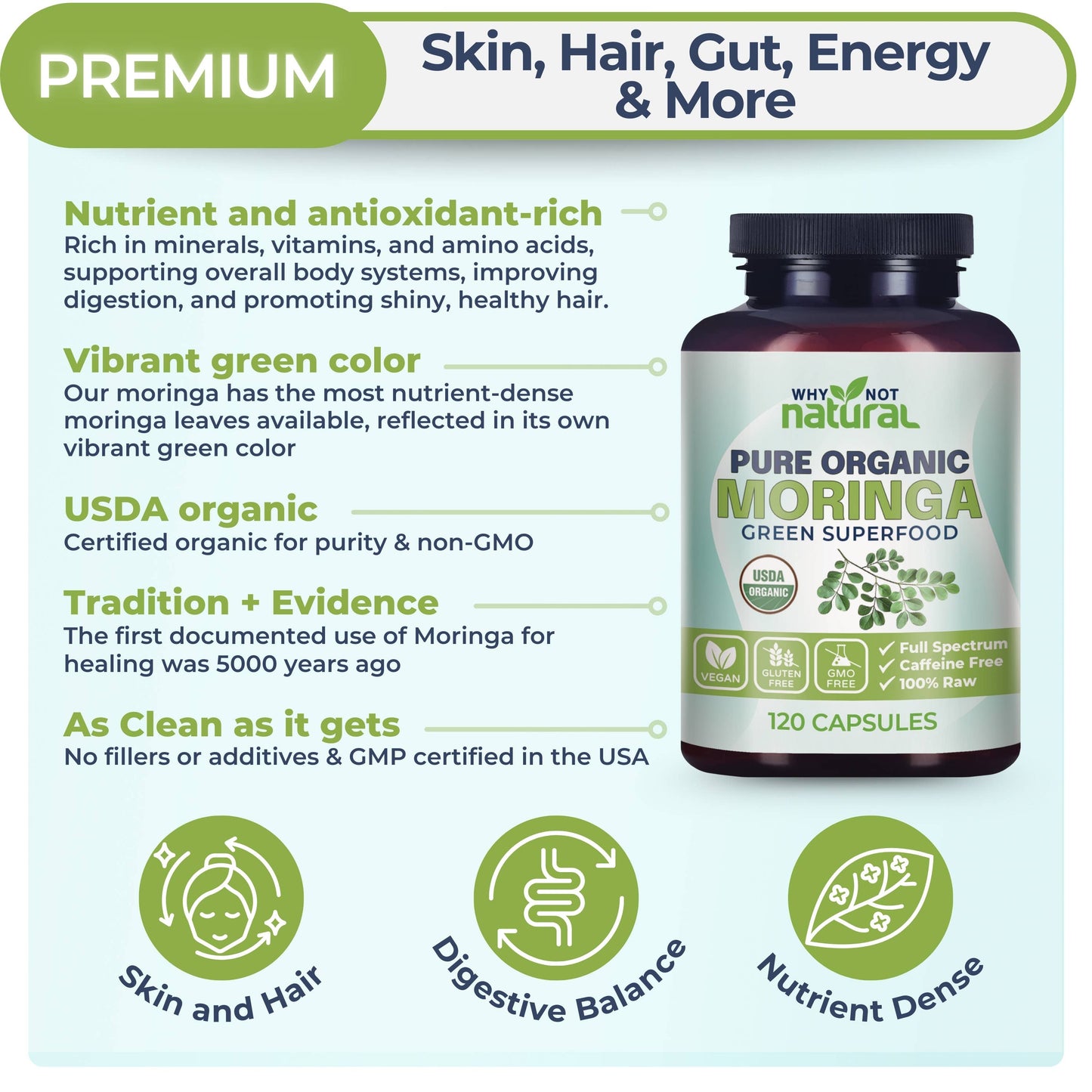 USDA Organic Moringa