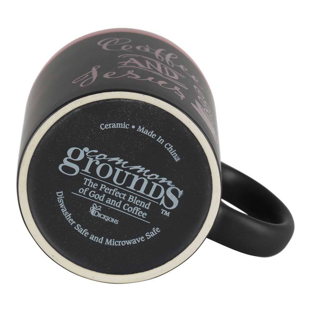 Coffee And Jesus Stoneware Mug 11 oz