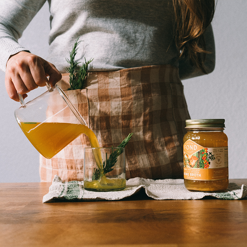 Turmeric & Pepper Pasture-Raised Chicken Bone Broth 14oz