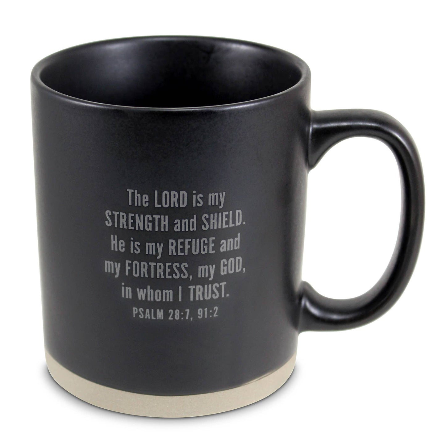 LCP Mug In God We Trust Black 16 Oz.