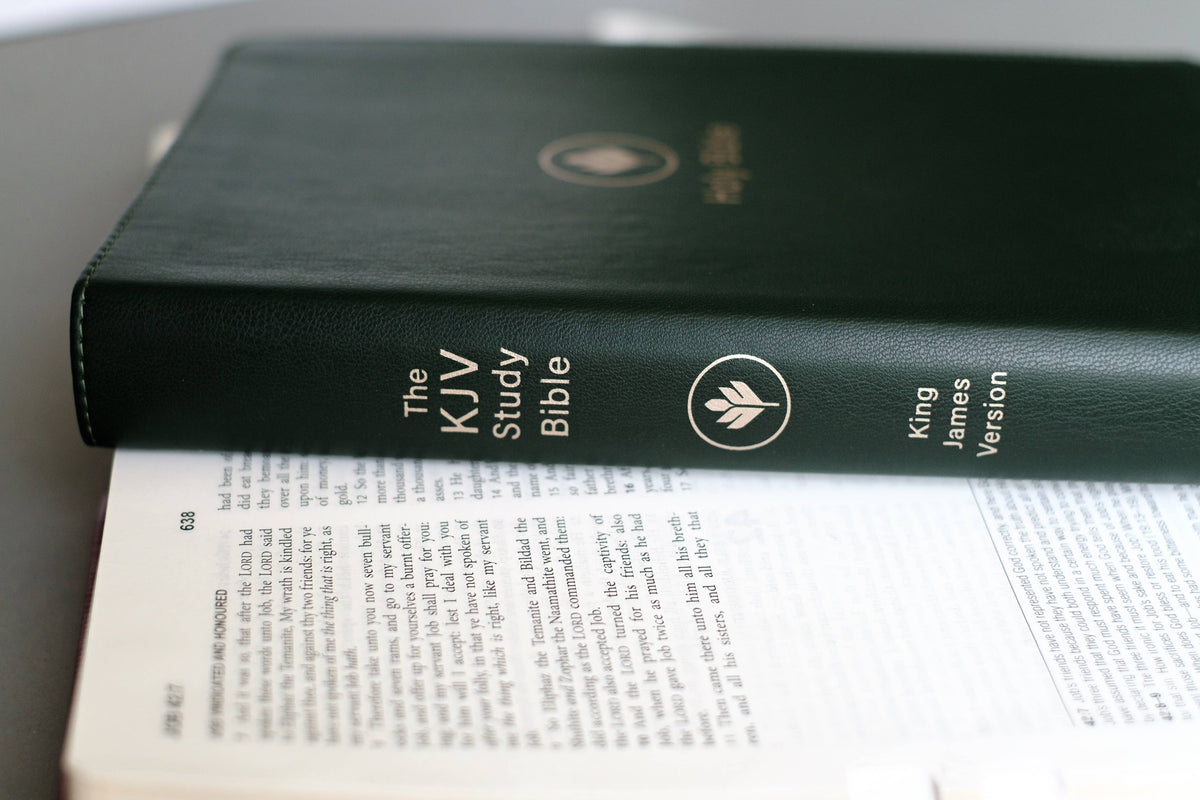 The KJV Study Bible, Indexed (Evergreen Fog)