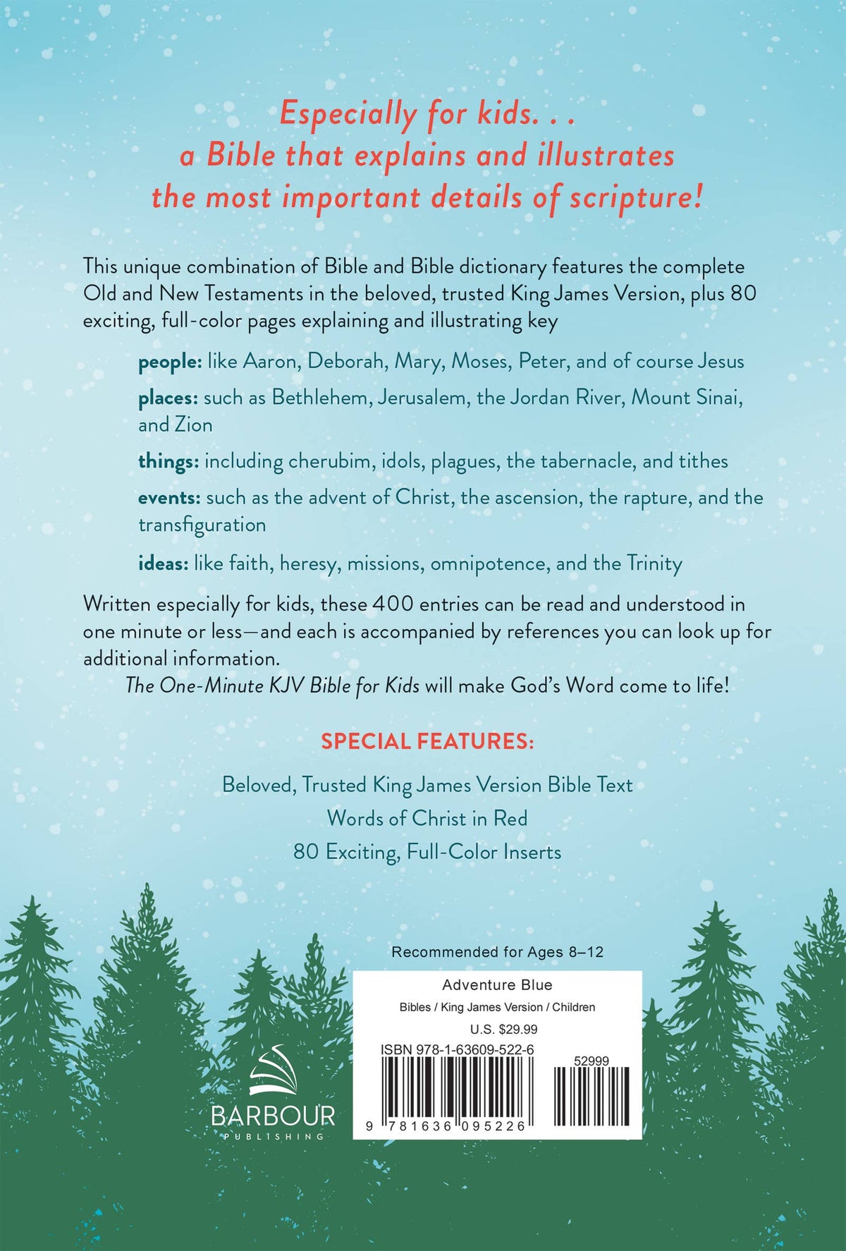 The One-Minute KJV Bible for Kids