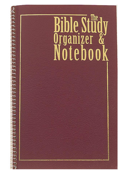 Bible Study Organizer & Notebook