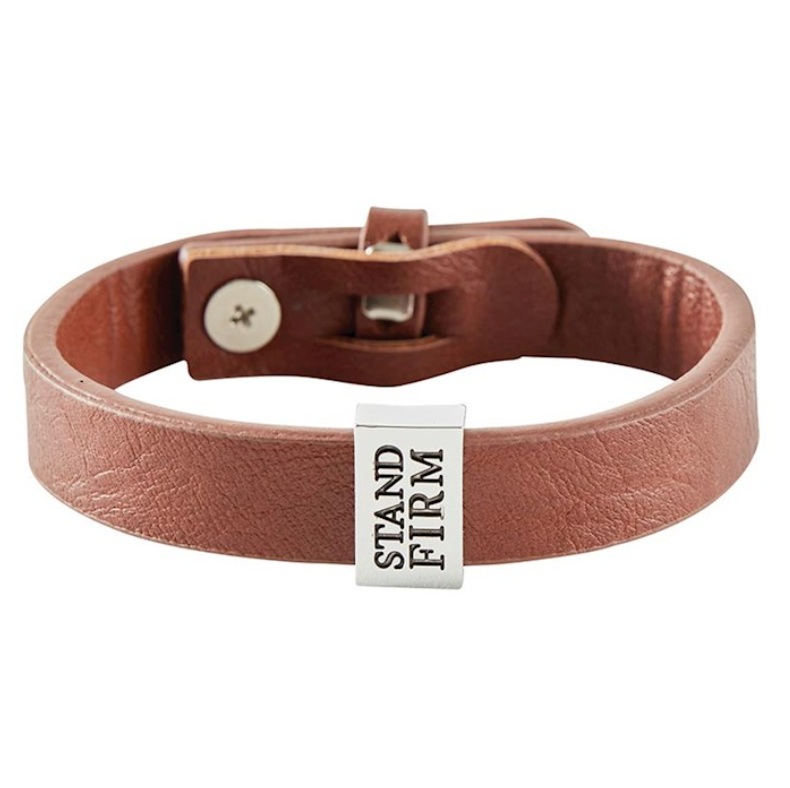 Bracelet-Faux Leather-Stand Firm