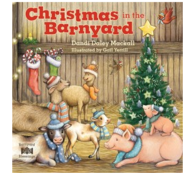 Christmas in the Barnyard Board Book