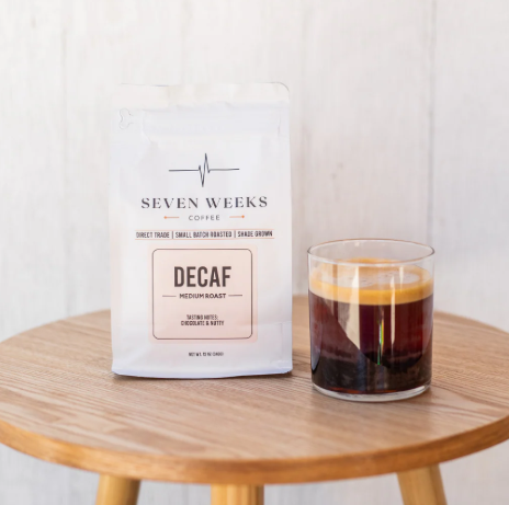 Decaf- Medium Roast-12oz Whole Bean-Coffee