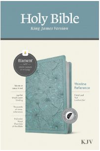 KJV Thinline Reference Bible, Filament Enabled Edition- LeatherLike