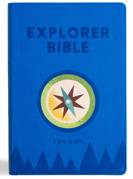 KJV Explorer Bible for Kids, LeatherTouch- Holman