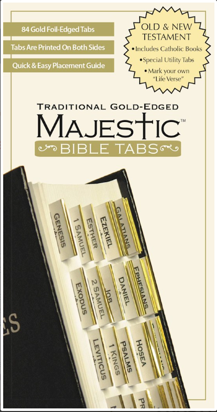 Bible Tab-Majestic-Foil Edged