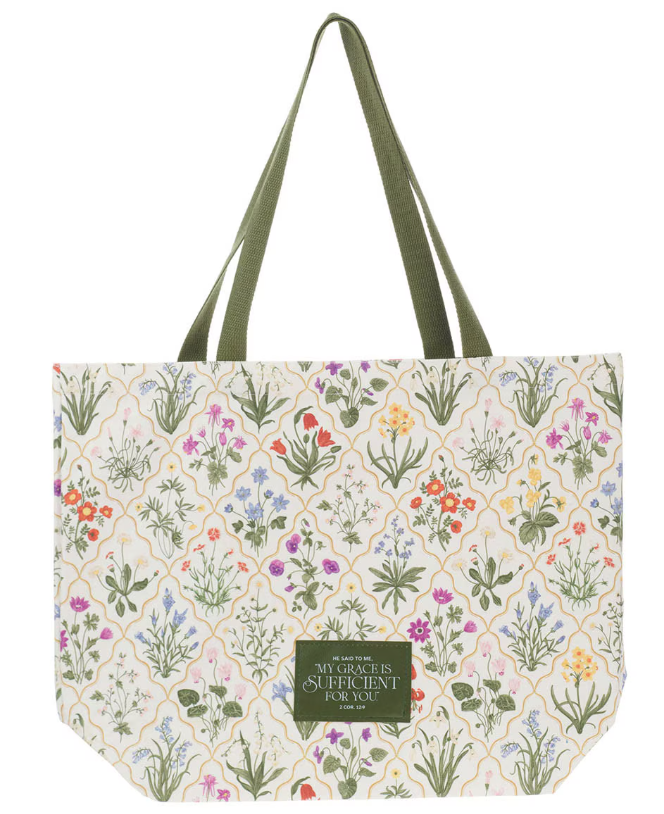 My Grace is Sufficient- Tote Bag