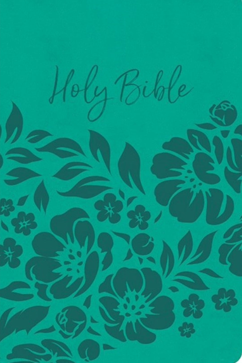 KJV Thinline Bible (Value Edition)-Teal LeatherTouch