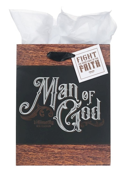 Gift Bag-Medium-Man of God 1 Tim. 6:11