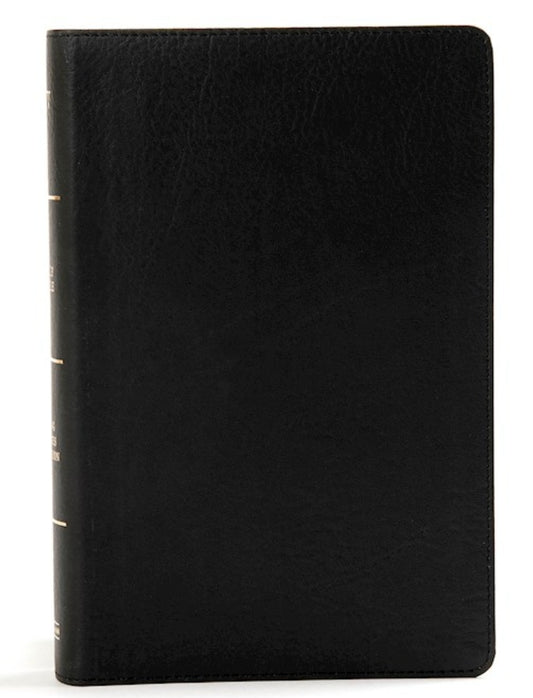 KJV Large Print Personal Size Reference Bible-Black LeatherTouch Indexed