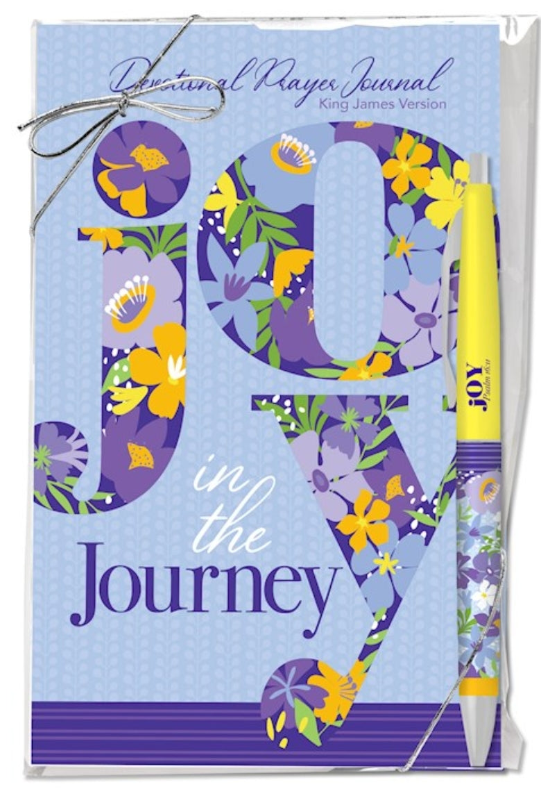 Gift Set-Joy In The Journey Book & Pen Set (KJV)