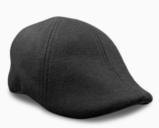 The Ace Boston Scally Cap - Black