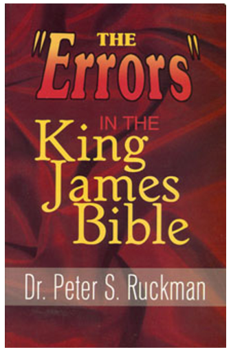 The "Errors" in the King James Bible- Dr. Peter Ruckman