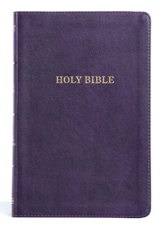 KJV Thinline Bible, Black LeatherTouch- Holman