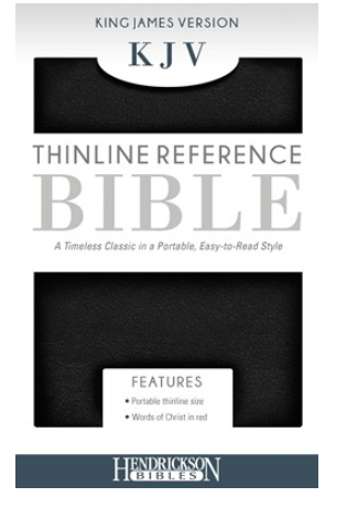 KJV Thinline Reference Bible-Hendrickson