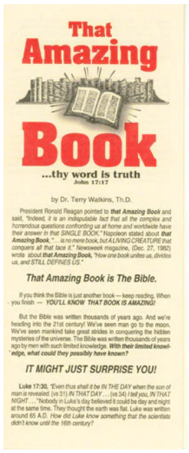 Tract-That Amazing Book