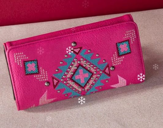 Wallet-Aztec Cross