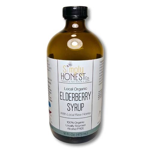Elderberry Syrup Organic WITH Honey