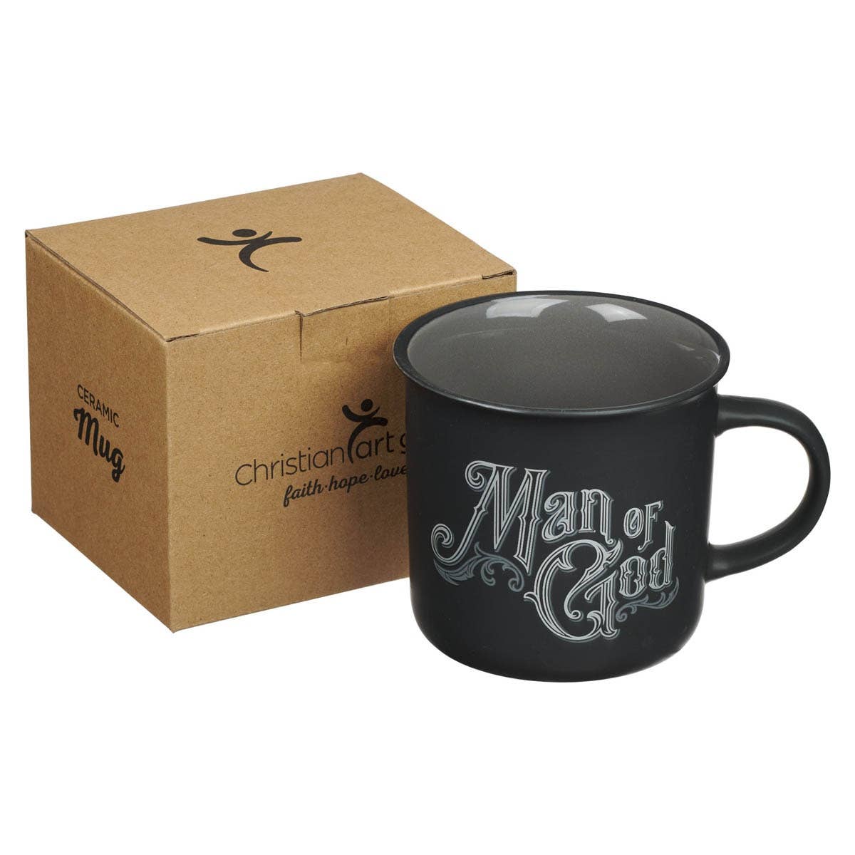 Mug Black/Gray Man of God 1 Tim. 6:11