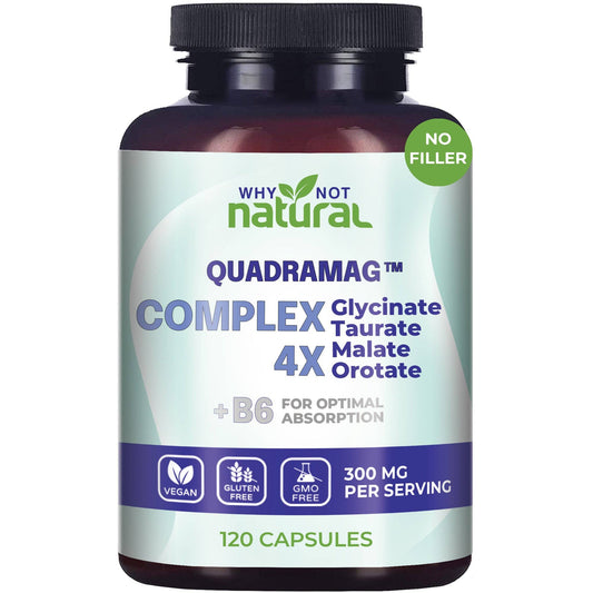 4-in-1 Magnesium Complex Supplement 300 mg per serving