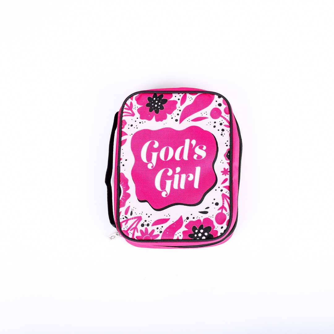 Bible Cover - Canvas - Gods Girl - Large