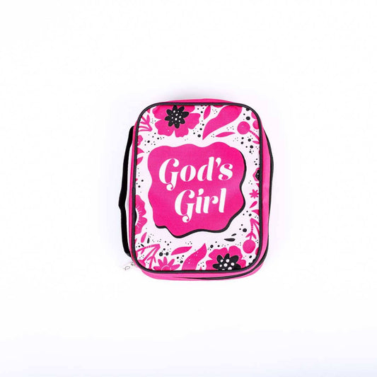 Bible Cover - Canvas - Gods Girl - Large