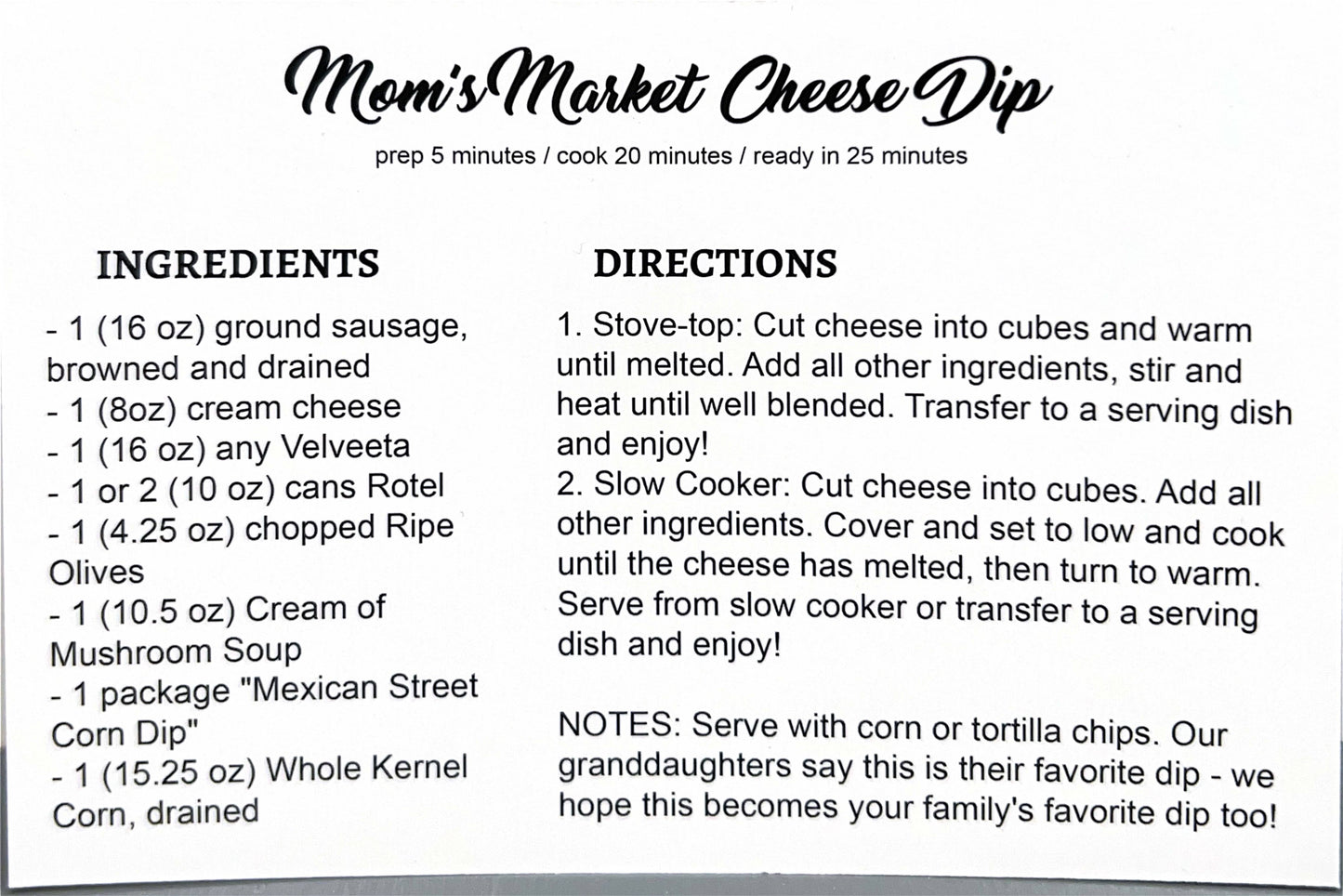 Mexican Street Corn Dip