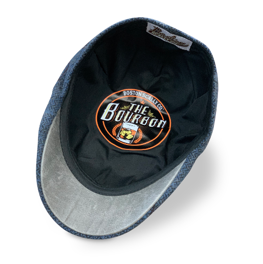 The Bourbon Boston Scally Cap - Royal Rye Plaid