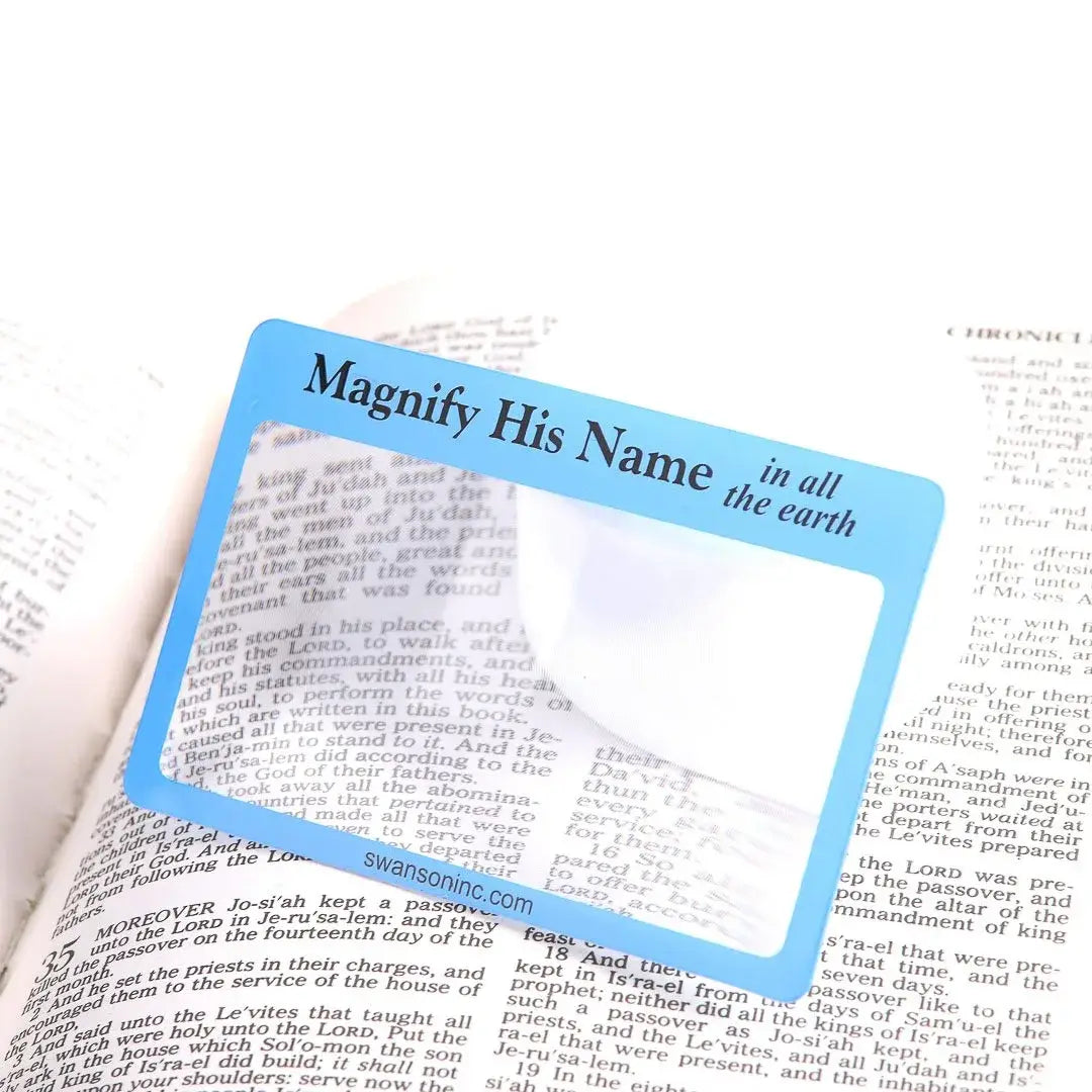 Magnifier Credit Card Size