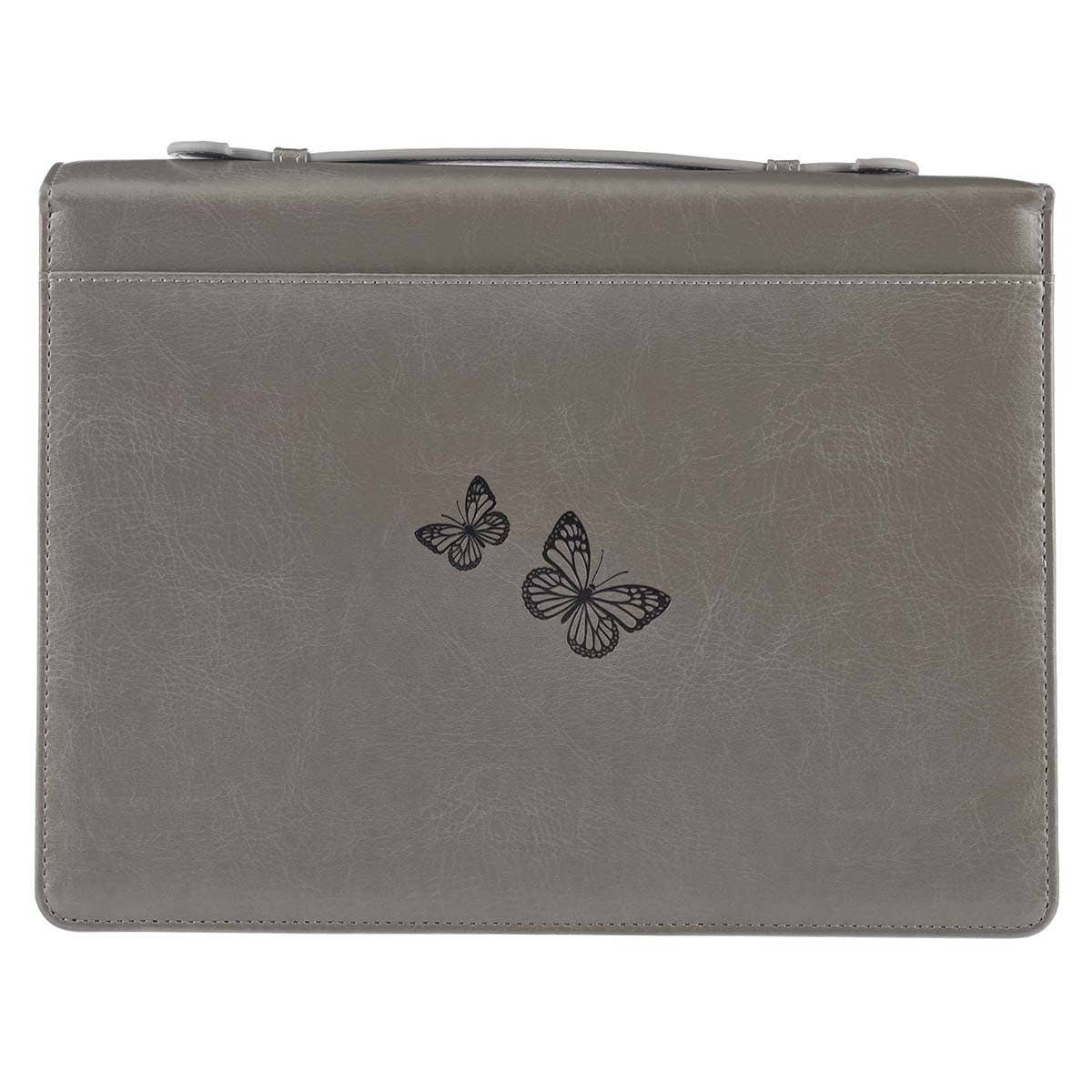 Be Still And Know Faux Leather Bible Cover - Psalm 46:10