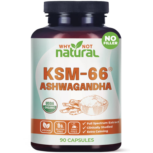 Organic Ashwagandha, KSM 66