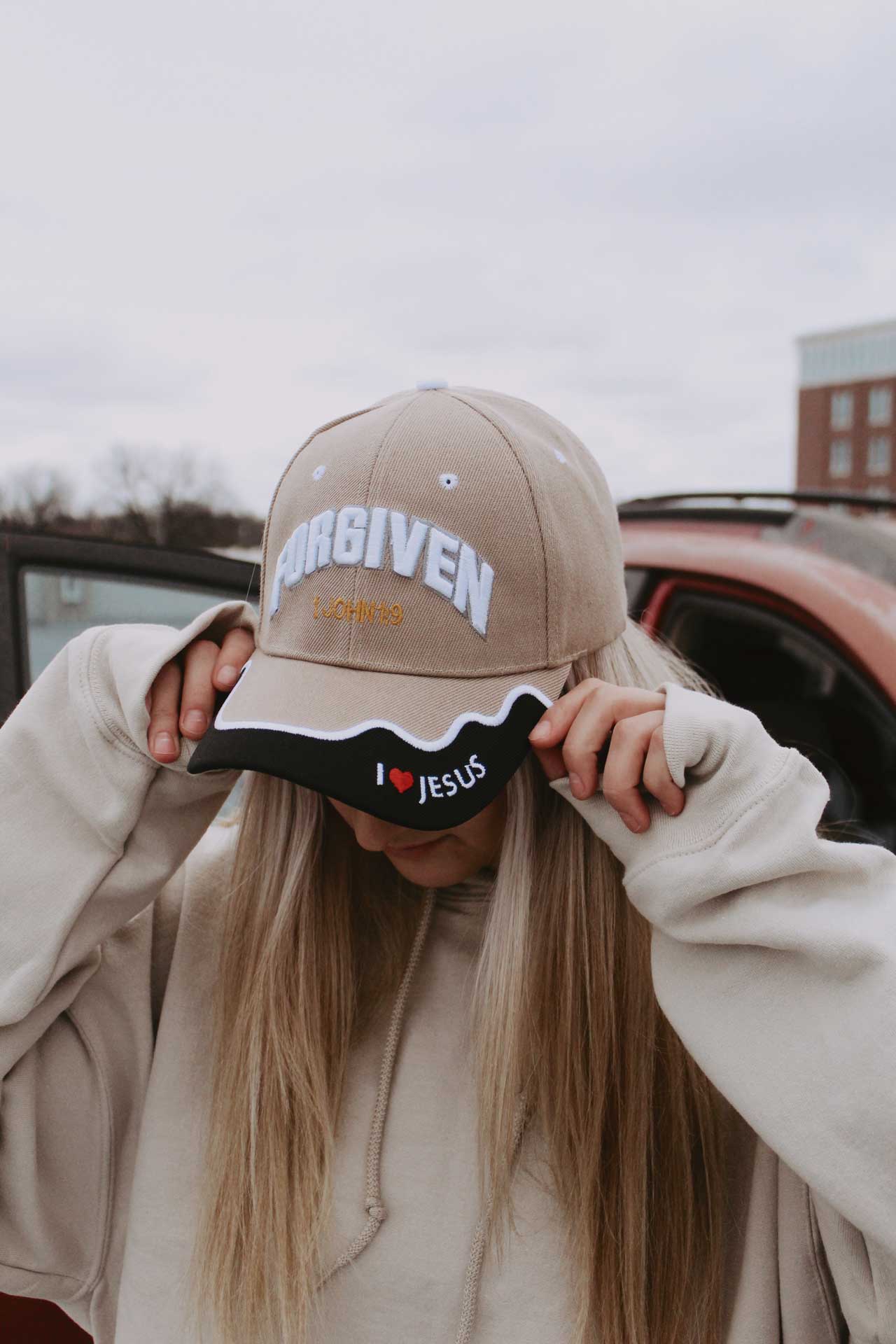 Hat - Khaki - Forgiven