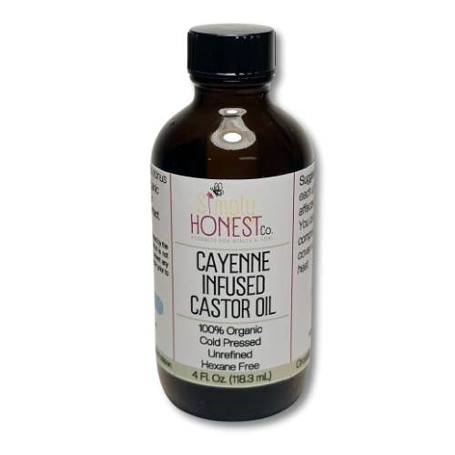 Cayenne Infused Castor Oil for Neuropathy, Blood Circulation