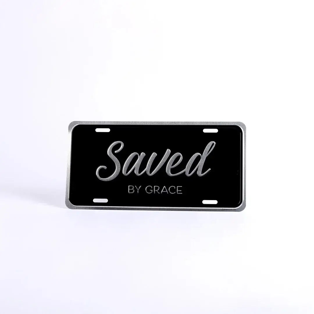 Autotag - Saved By Grace - Silver