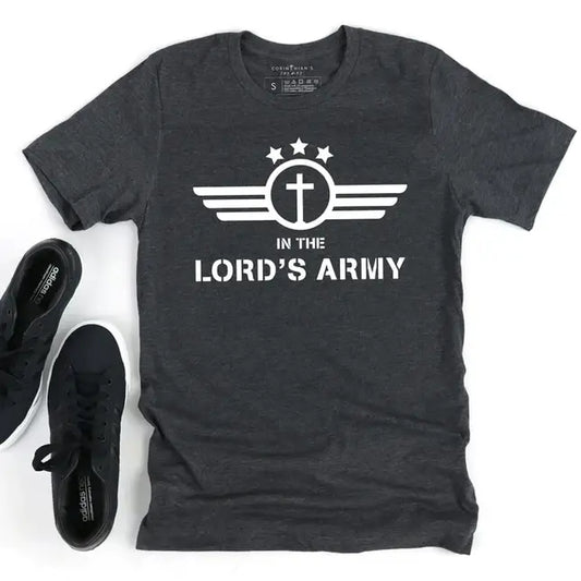 In The Lord's Army Graphic Tee Shirt