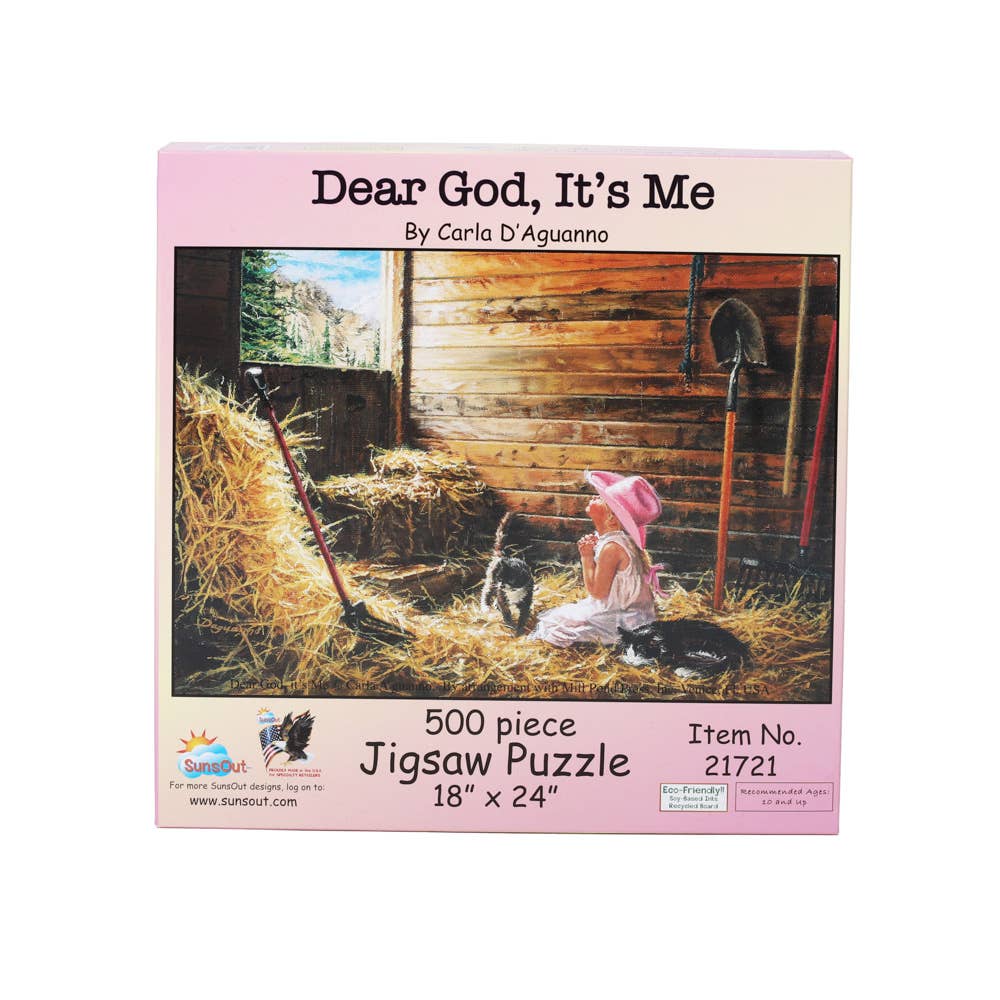 Puzzle Dear God, It's Me 500PC