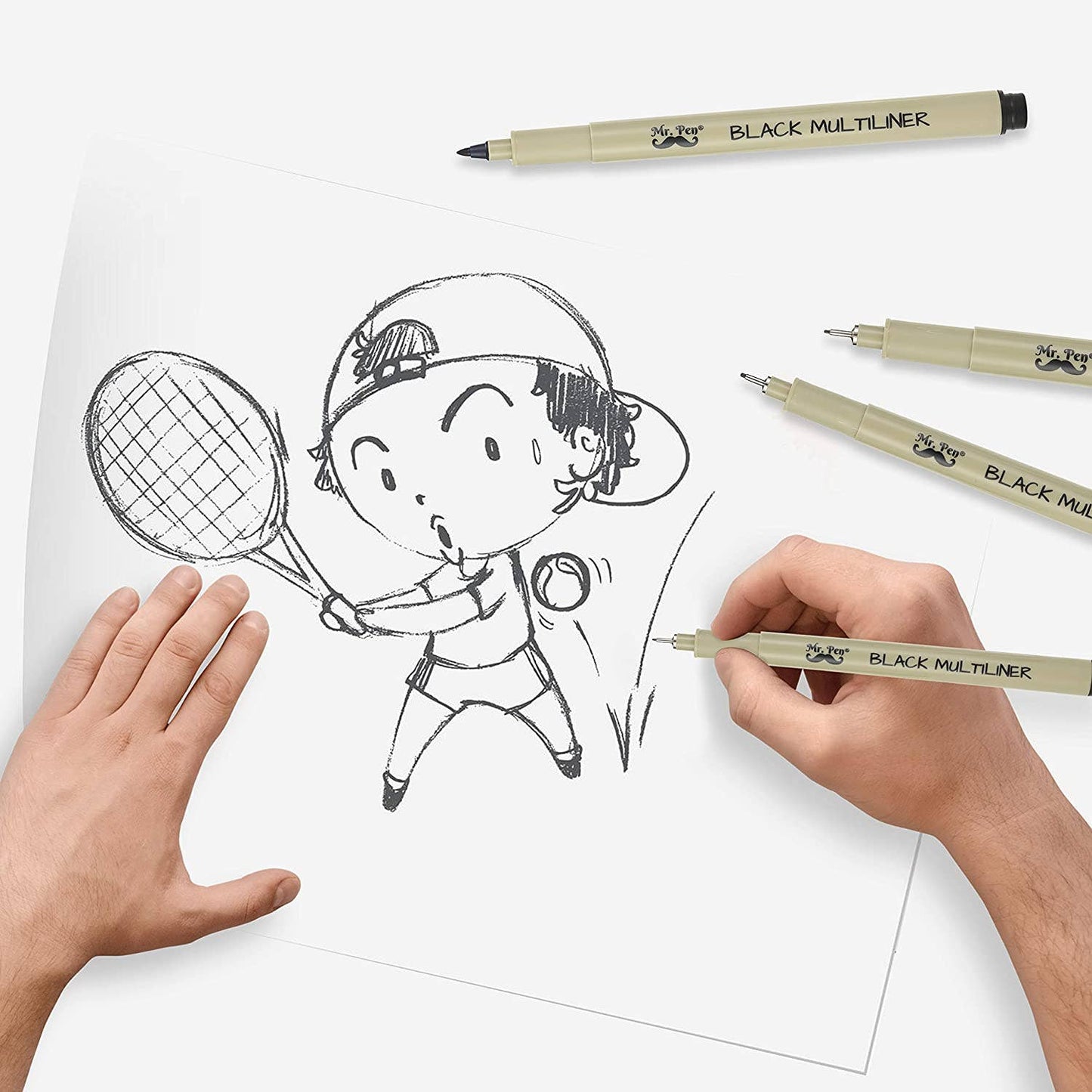 Multiliner Pens Artist Drawing Set