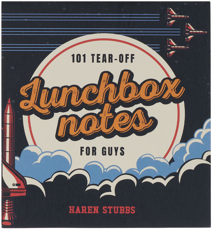 101 Blue Space Lunchbox Notes for Guys