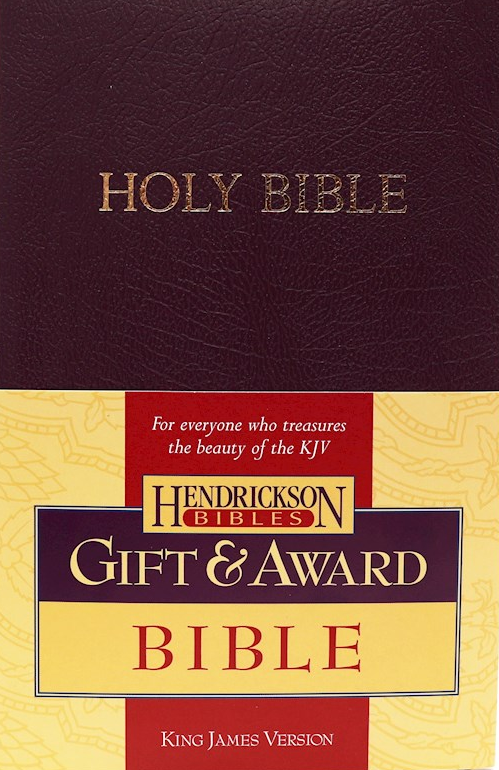 KJV Gift And Award Bible- Flexisoft (Red letter)