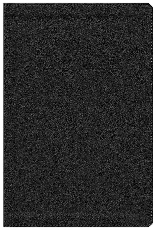 KJV Ultrathin Reference Bible-Black Genuine Leather Indexed