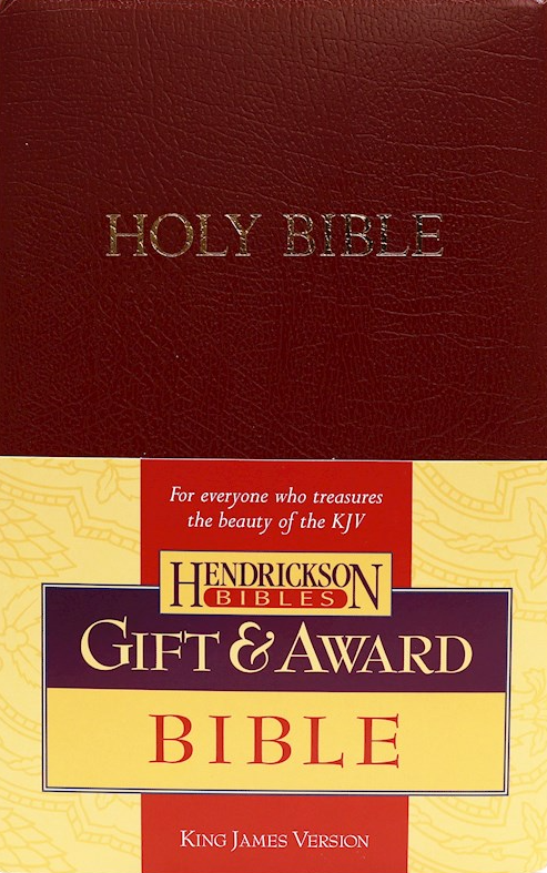 KJV Gift And Award Bible- Flexisoft (Red letter)