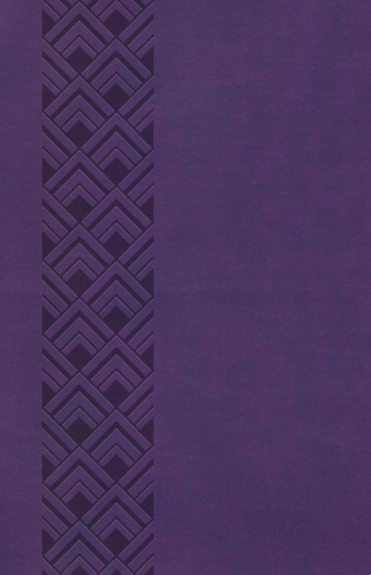 KJV Ultrathin Reference Bible (Value Edition)-Purple LeatherTouch
