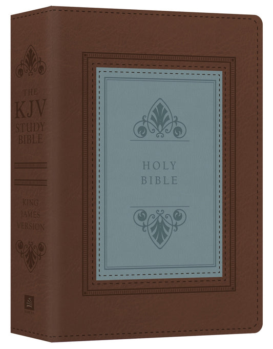 The KJV Study Bible - Large Print - Indexed [Teal Inlay]
