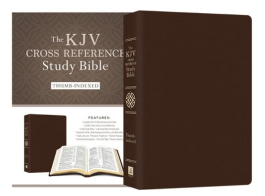 KJV Cross Reference Study Bible Indexed [Bonded Leather Brown]