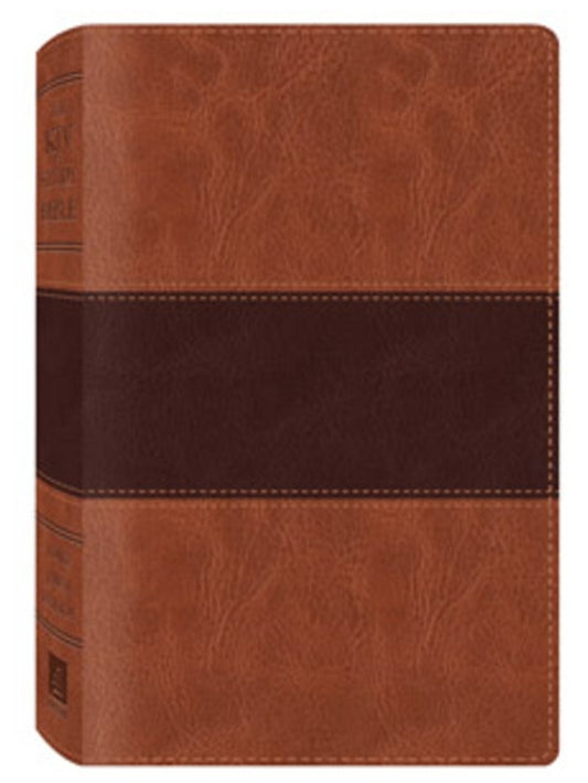The KJV Study Bible (Two-Tone Brown)