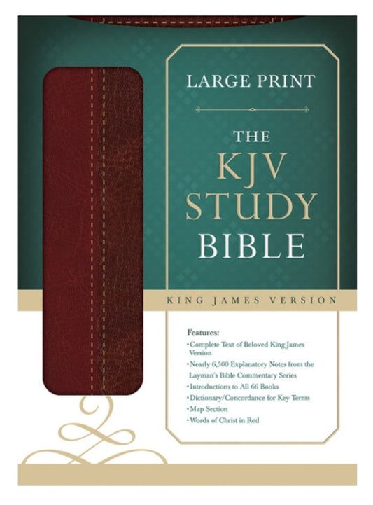 The KJV Study Bible - Large Print (DiCarta)